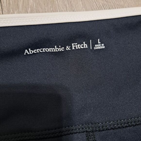 Abercrombie & Fitch Traveler Activewear Mini Dress Large Black - Picture 7 of 15